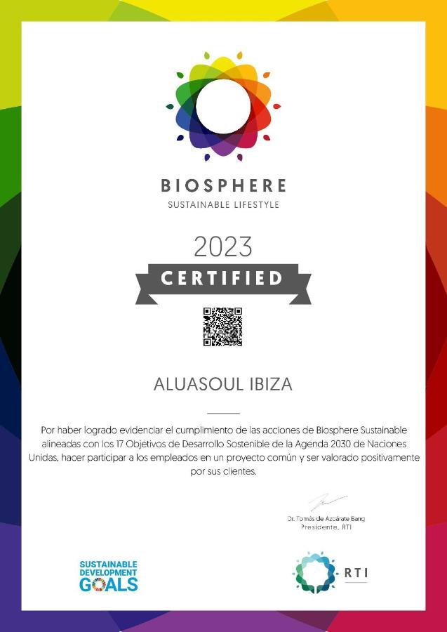 Aluasoul Ibiza - Adults Only Hotel เอสกานา ภายนอก รูปภาพ